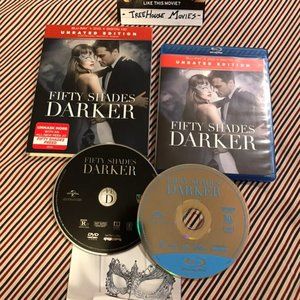 FIFTY SHADES DARKER ~ Blu Ray + DVD Combo ~ VG